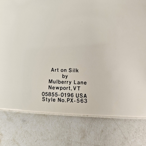 12 Xmas cards on silk by mulberry‎ lane - Picture 3 of 4